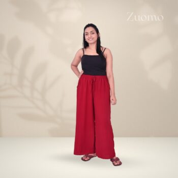 Palazzo Pant Free size Maroon