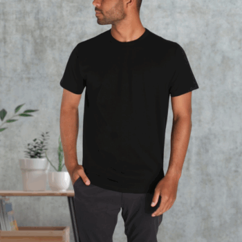 Crew Neck T-Shirt – Black